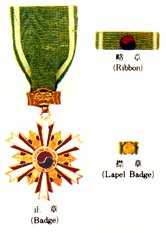 1984 Order of National Security Merit 5th Class