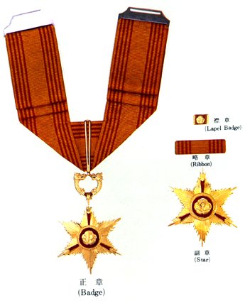 1984 Order of Service Merit 2nd Class